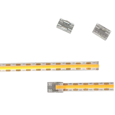 8/10mm Wide 2-Pin PCB to PCB Fast COB Connector for COB LED Strips or High-density LED Strips 8/10mm Wide 2-Pin PCB to PCB Fast COB Connector for COB LED Strips or High-density LED Strips